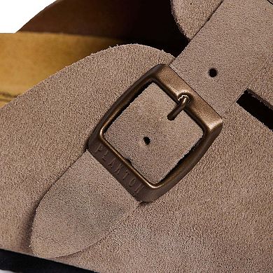 Plakton Women's Clog in Suede Blogg