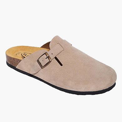 Plakton Women's Clog in Suede Blogg