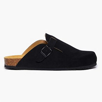 Plakton Women's Clog in Suede Blogg