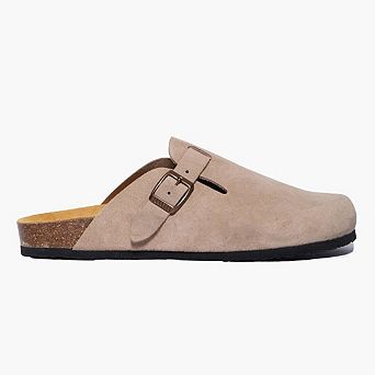 Plakton Women's Clog in Suede Blogg