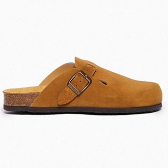 Plakton Women's Clog in Suede Blogg