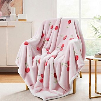 Cherry Throw Blanket 50" x 70"