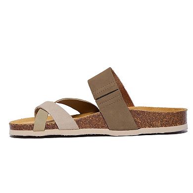 Plakton Women's Flat Sandal Bloom