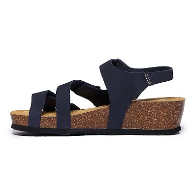 Plakton Women's Platform Sandal Ash