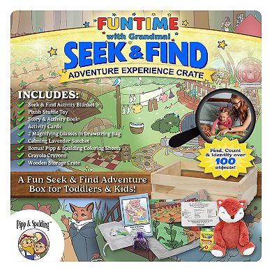 Funtime with Grandma! Springtime in The Woodlands Seek-and-Find Experience Gift Crate