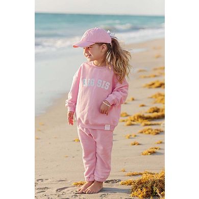 Girls Rainbow Sparkle Bow Baseball Hat