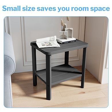 Coffee Table for Living Room and Compact Center Table for Small Space Lounge