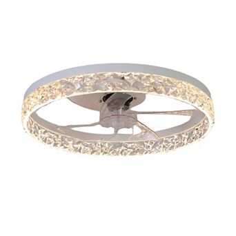 Ceiling Fan with Dimmable Light and Remote Control for Living Room Use