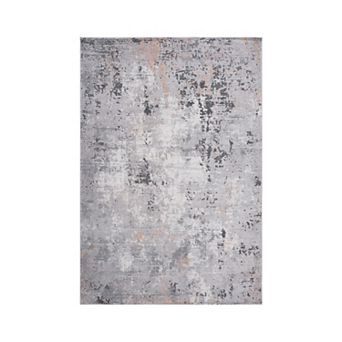 Area Rug With Non Shedding Stain Resistant Low Pile Foldable Design For Indoor Daily Use