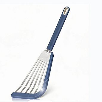 Fish Silicone Spatula Heat-Resistant, Slotted Flexible Turner