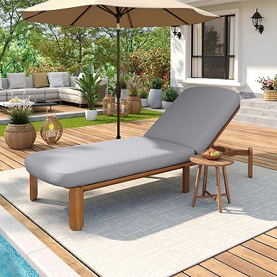 Outdoor Lounge Seating with Adjustable Height and Weatherproof Finish for Backyard