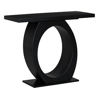 Console Table With Egg Shaped Base Stable Reinforced Frame For Living Room Bedroom Home Furnishing