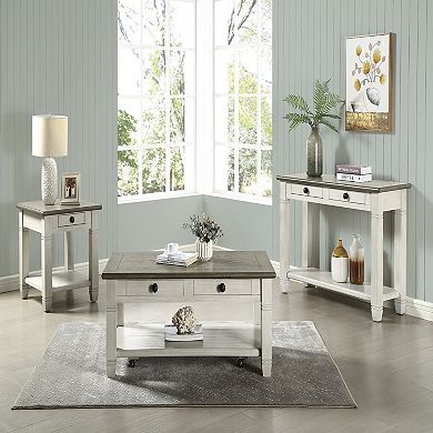 Fluted Panel Buffet Cabinet Flexible Adjustable Shelves For Kitchen Dining Room Organization