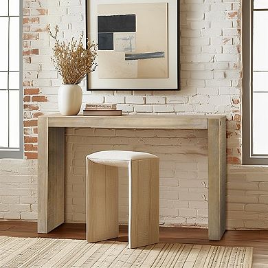 Four Door Sideboard Cabinet Detachable Adjustable Shelves For Dining Kitchen Entry Storage