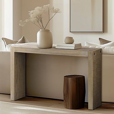 Four Door Sideboard Cabinet Detachable Adjustable Shelves For Dining Kitchen Entry Storage