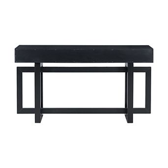 Extra Long Console Table With Three Drawer Storage Solid Frame Build For Corridor Foyer And Hallway