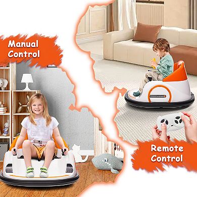 12V Electric Kids Ride On Bumper Car for Toddlers