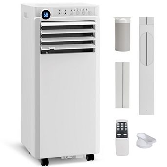 10000 BTU Portable Air Conditioner, 3-in-1 Portable AC Unit for Rooms to 450 Sq. Ft. with Cooling
