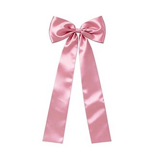 Christmas Tree Topper Bow Satin Holiday Ribbon for Wreath Fireplace Mantel and Home Decor