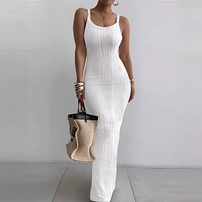 slip bodycon dress Amazon.com: LILLUSORY Womens Bodycon Maxi Long Dresses 2026 Beach Vacation  Clothes Spring Fashion Summer Casual Elegant Sundress Sun Resort Wear Midi  Cocktail Wedding Guest Sexy Party Outfits Black : Clothing, Shoes &