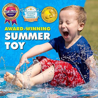 Splash Pad Sprinkler Pool Learning Water Toys Outdoor Play Mat