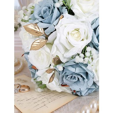 Wedding Bouquet Artificial Rose Silk Flowers Bride