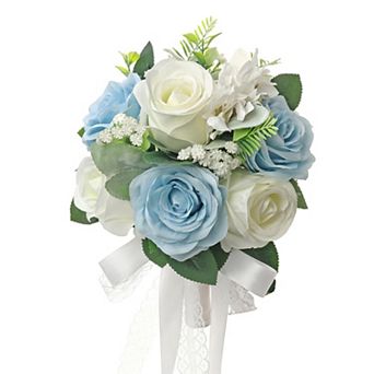 Wedding Bouquet Artificial Roses Bridal Flowers