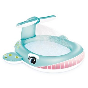 Whale Spray Kiddie Pool Splash Sprinkler Play Center