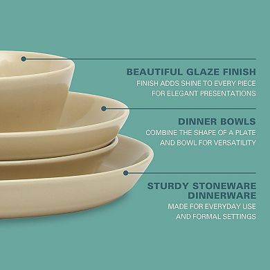 Summer Shades Porcelain Dinnerware Set