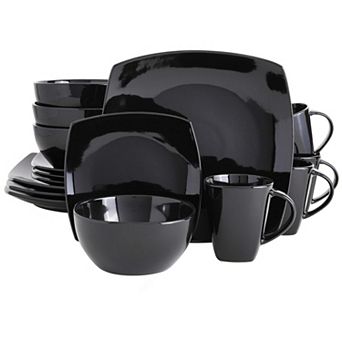 Stoneware Dinnerware Set Reactive Glaze
