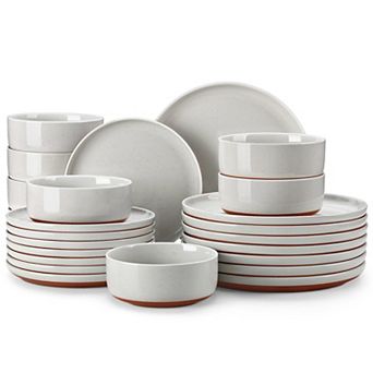 Stoneware Dinnerware Set Microwave Dishwasher Safe