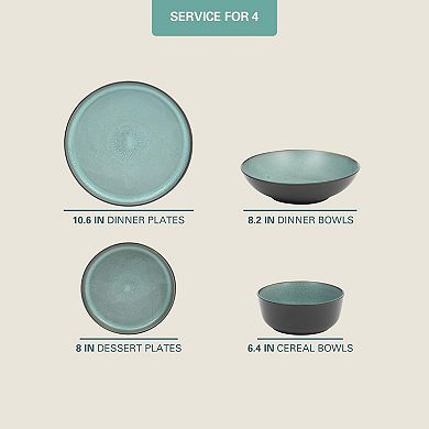 Terracotta Reactive Dinnerware Set