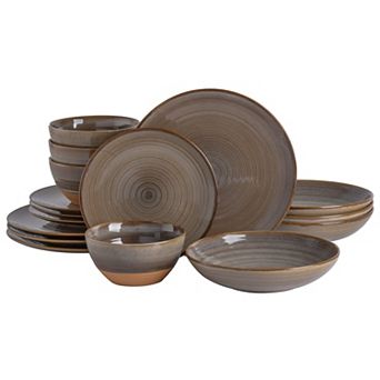 Terracotta Reactive Dinnerware Set