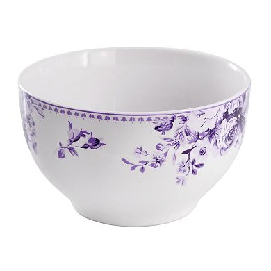 Traditional Rose Porcelain Dinnerware Set