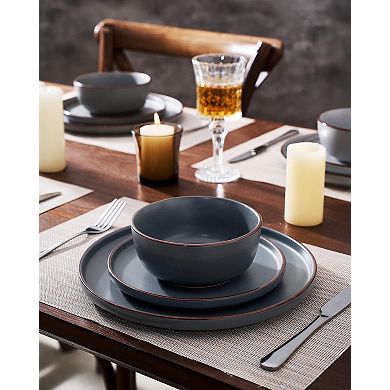Stoneware Dinnerware Set Microwave Dishwasher Safe