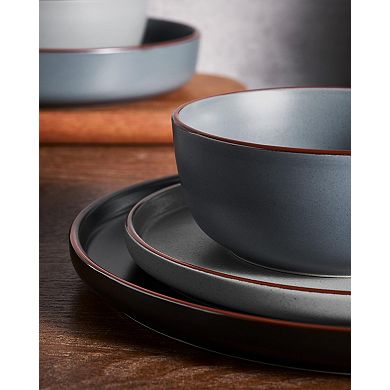 Stoneware Dinnerware Set Microwave Dishwasher Safe