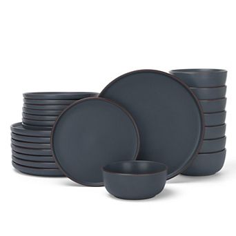 Stoneware Dinnerware Set Microwave Dishwasher Safe