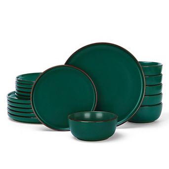 Stoneware Dinnerware Set Microwave Dishwasher Safe