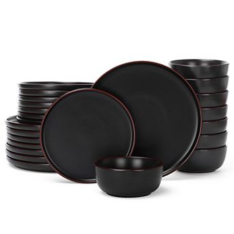 Stoneware Dinnerware Set Microwave Dishwasher Safe