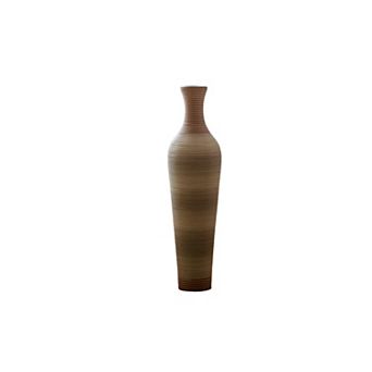 Trikiousd 39.4" Tall Handcrafted Floor Vase Decorative PVC Boho Home Accent