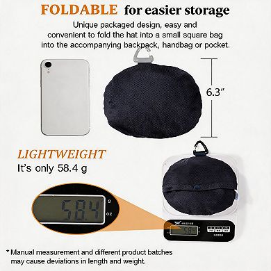 Kaelin Home Unisex UPF 50+ Water Resistant Boonie Hat for Summer Hiking