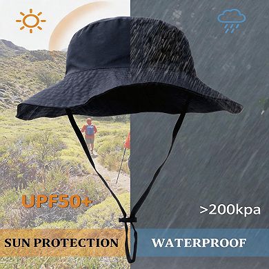 Kaelin Home Unisex UPF 50+ Water Resistant Boonie Hat for Summer Hiking