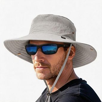 Kaelin Home Unisex UPF 80+ Wide Brim Bucket Hat for Outdoor Fishing Hiking