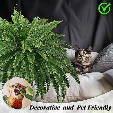 Artificial Fern Shrubs
