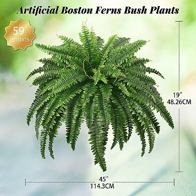 Artificial Fern Shrubs