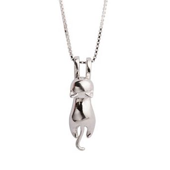 Dainty Cat Pendant Necklace