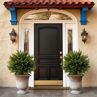 Artificial Cedar Topiary Trees