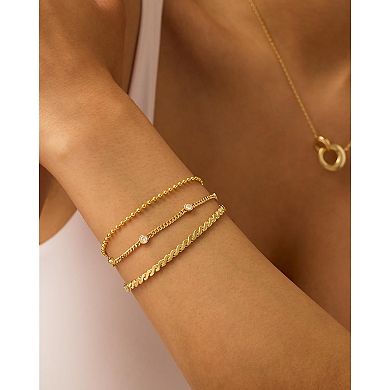 Womens Chain Bracelet Set