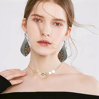 Boho Geometric Dangle Earrings