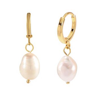 Hoop Earrings with Charms